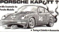 Armer Porsche. Kaputt!